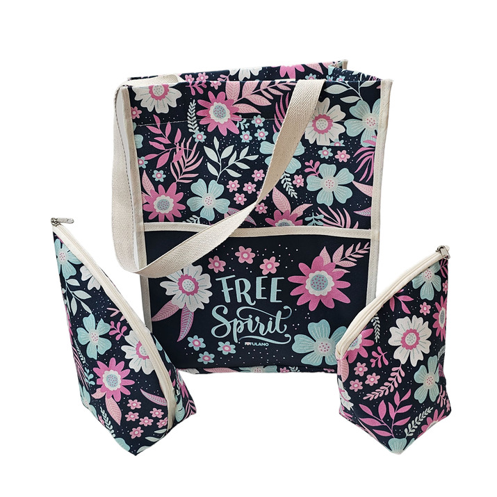 PACK BOLSO MATERO + PORTA MATE + YERBERO - FREE SPIRIT
